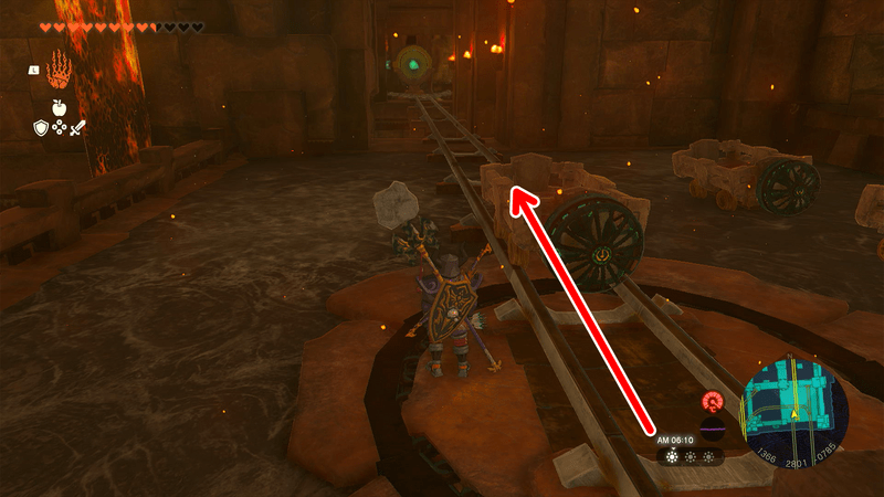 トロッコで戻る