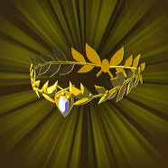 ダイヤの頭飾り