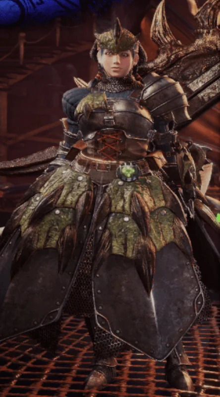 リオレイア装備の全体画像