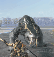 ドスギルオスのモーション