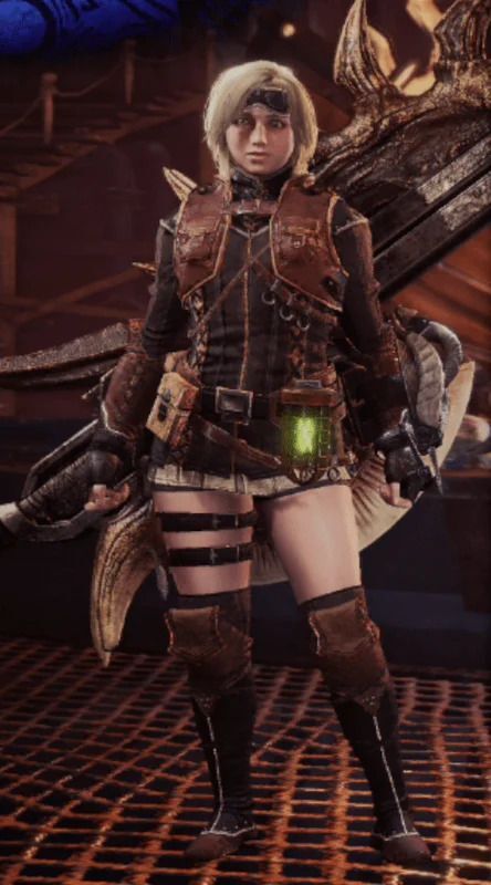 レザー装備の全体画像