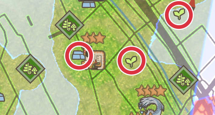 採集ポイント（小）