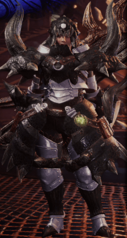 ディアブロス亜種装備の全体画像