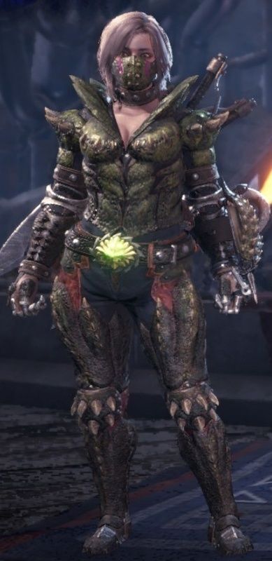 イビルジョー装備の全体画像