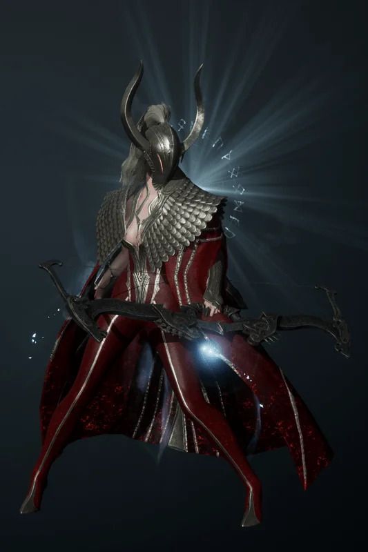 戦闘のスカジの全体画像