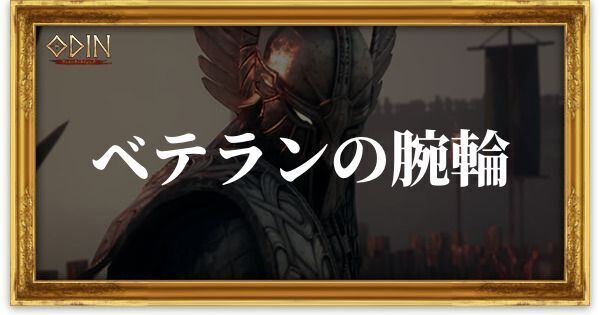 ベテランの腕輪のアイキャッチ