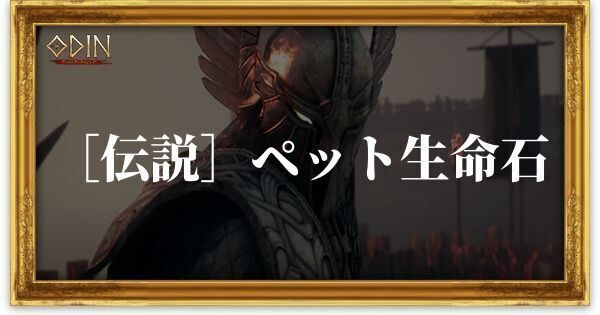 ［伝説］ペット生命石のアイキャッチ