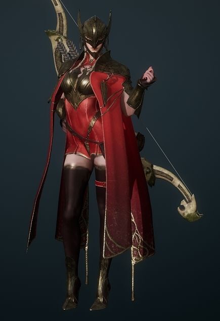 戦闘のエリーの全体画像