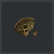 黄金の印章の欠片