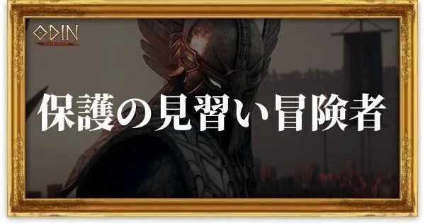保護の見習い冒険者のアイキャッチ