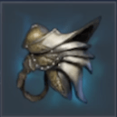 勇猛な戦士の肩章