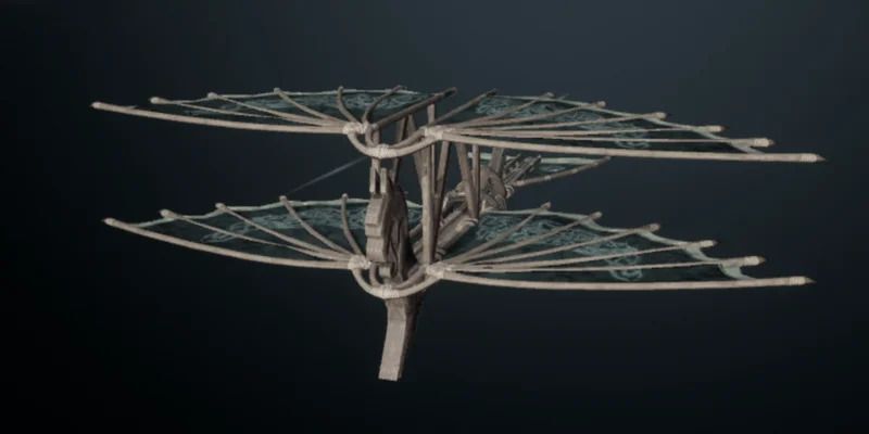 自慢のハンググライダー