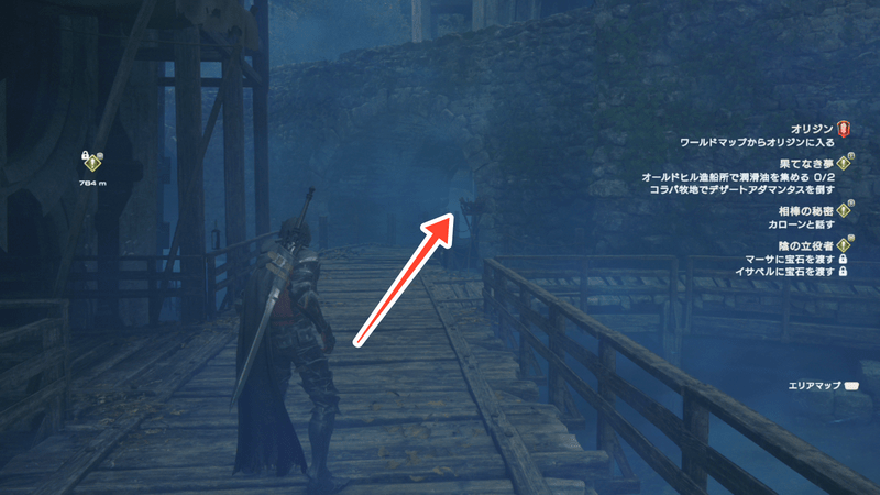 ワイン通路への行き方②