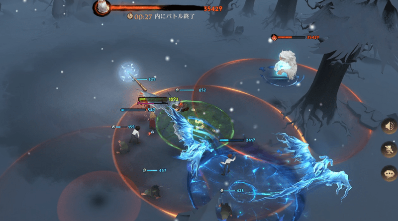 15階の戦闘画面