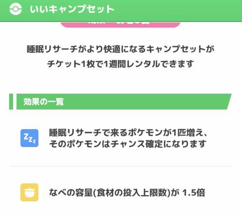 料理の容量