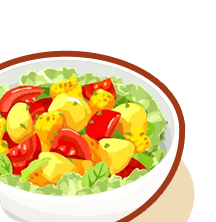 ワカクササラダ