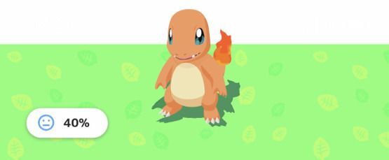 ヒトカゲのげんき率