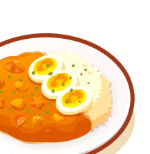 エッグボムカレー