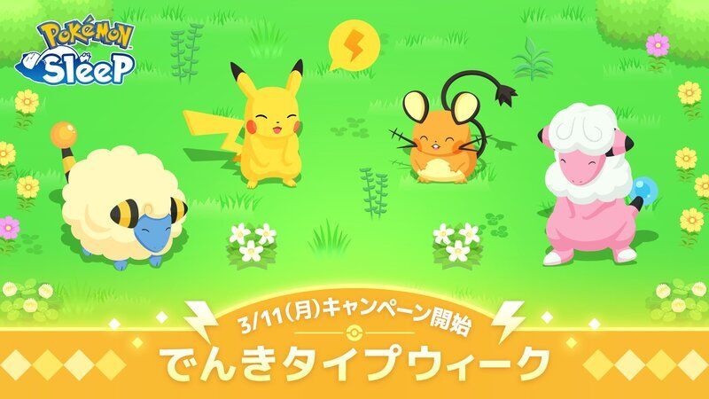 でんきポケモンを中心に編成