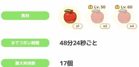 ピカチュウの食材1