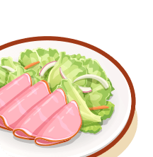 マメハムサラダ