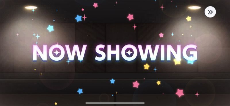 ロゴの色が虹色演出