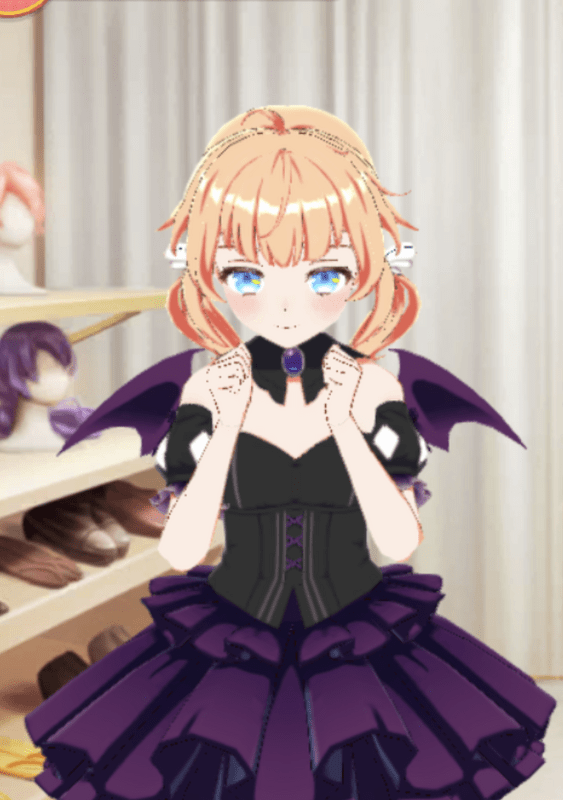 泉の落とし物(紫)