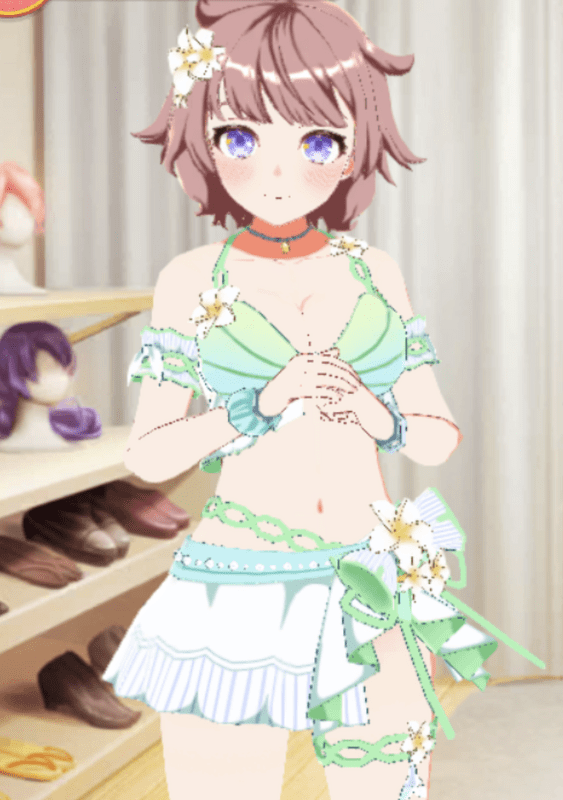 トロピカルマーメイド(水色)
