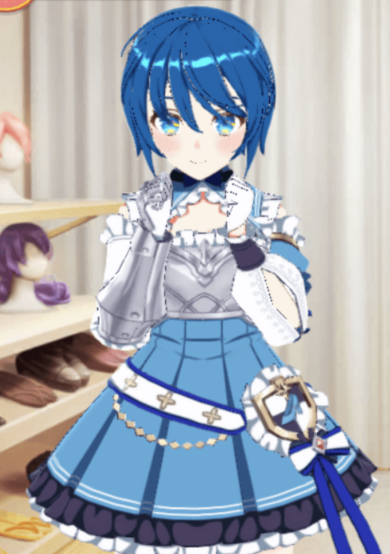 シンデレラと魔法の剣(水色)