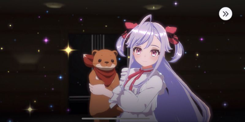 八恵がジュゴンを抱きかかえる演出2