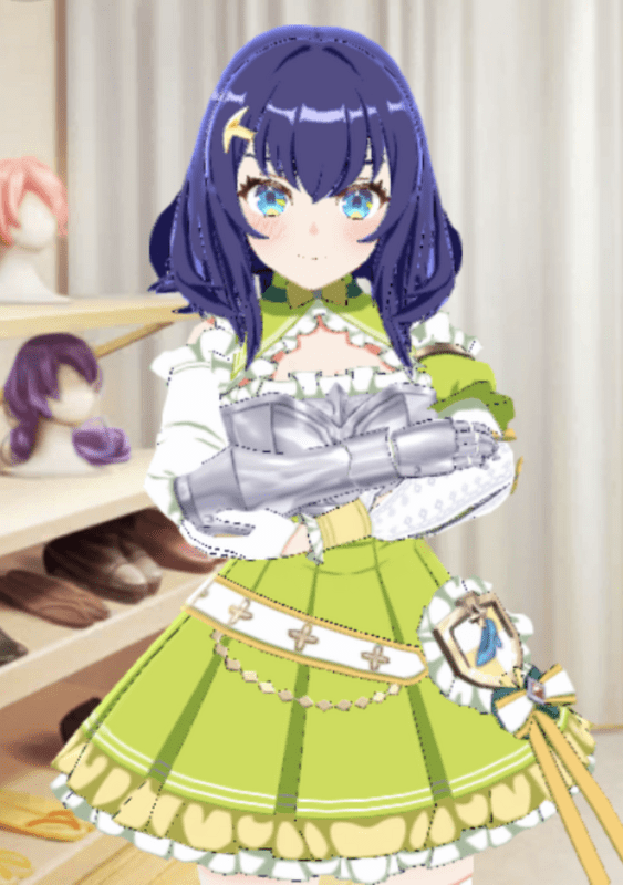 シンデレラと魔法の剣(黄緑)