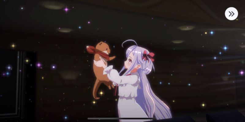 八恵がジュゴンを抱きかかえる演出3