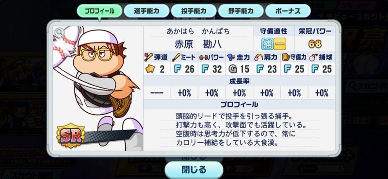 SR赤原のプロフィール