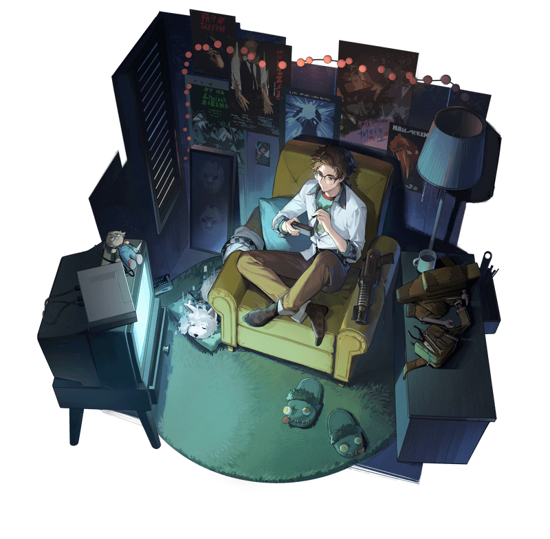 ホラーペディアの覚醒スキン