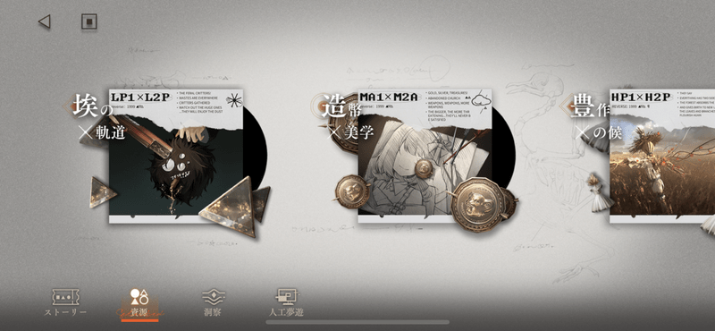 コンテンツごとに考える