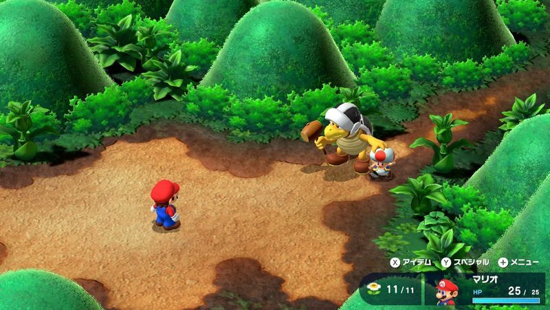 ハンマーブロス戦までにレベルを上げよう