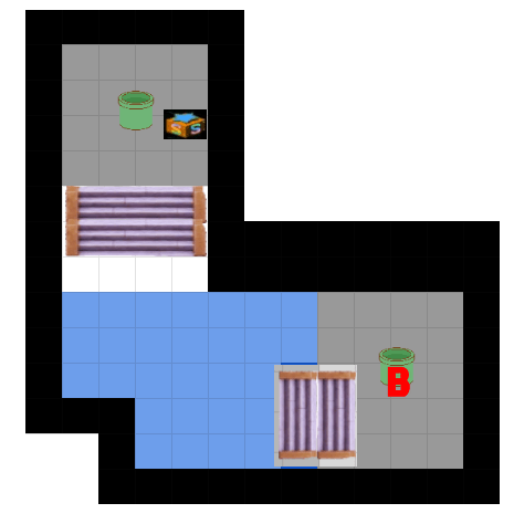 キノケロ水路MAP1