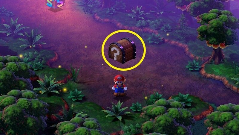 ボス部屋入ってすぐ<br>セーブブロックの手前