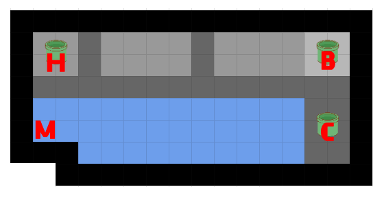 キノケロ水路MAP2