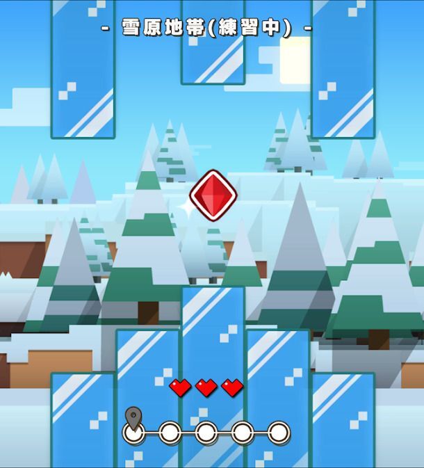 雪原地形パターン1