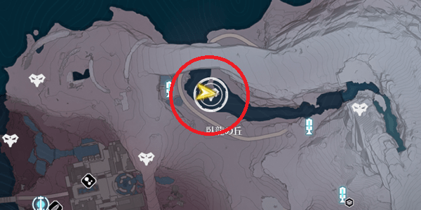 異相・光踏獣の場所