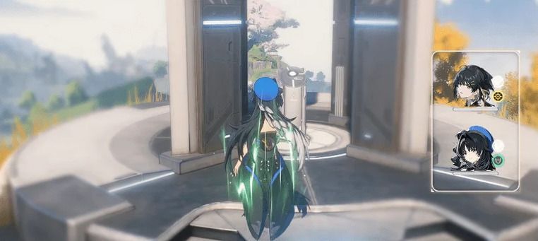 中枢信号塔に触れる