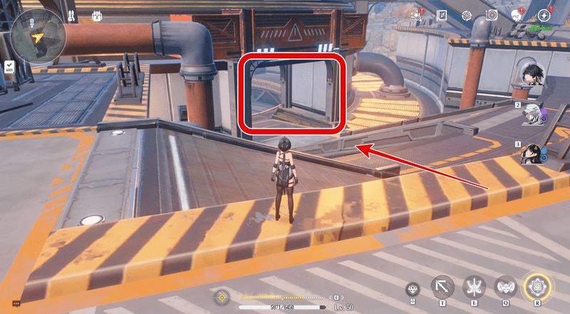 巨大な建造物の入り口