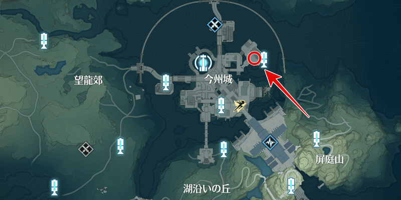 埋もれた歴史の受注場所