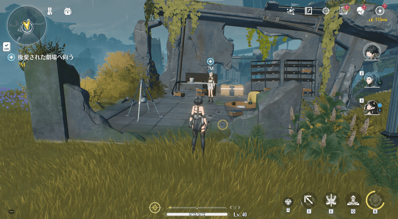 廃棄された劇場へ