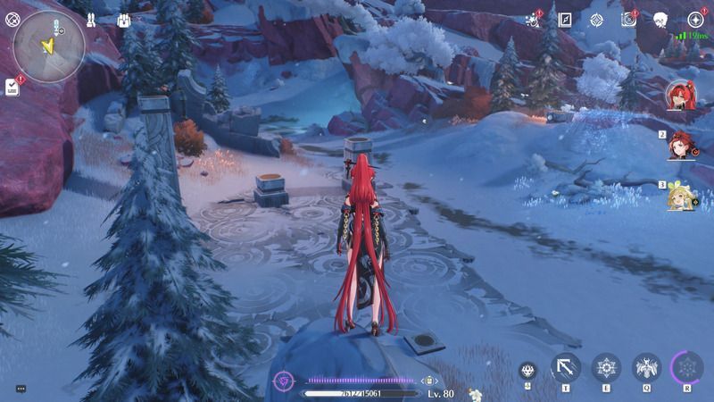 砕光浜の昇降石柱挑戦