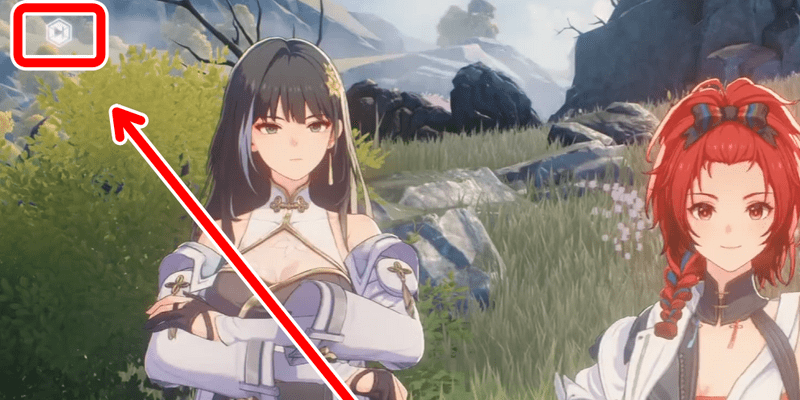 スキップボタン