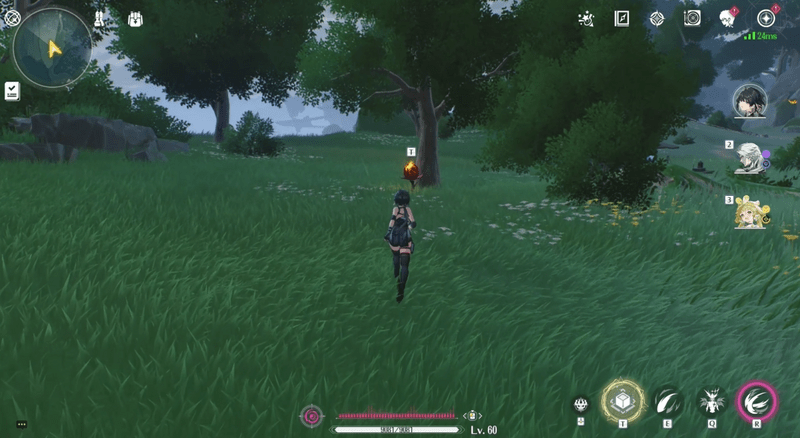 近くでオブジェクトを拾う