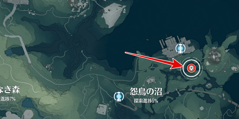 心の集域・空想秘境の受注場所