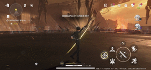 大型の敵と小型の敵が出現